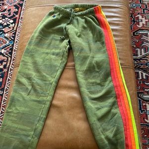 Aviator Nation 4 Stripe Sweatpants